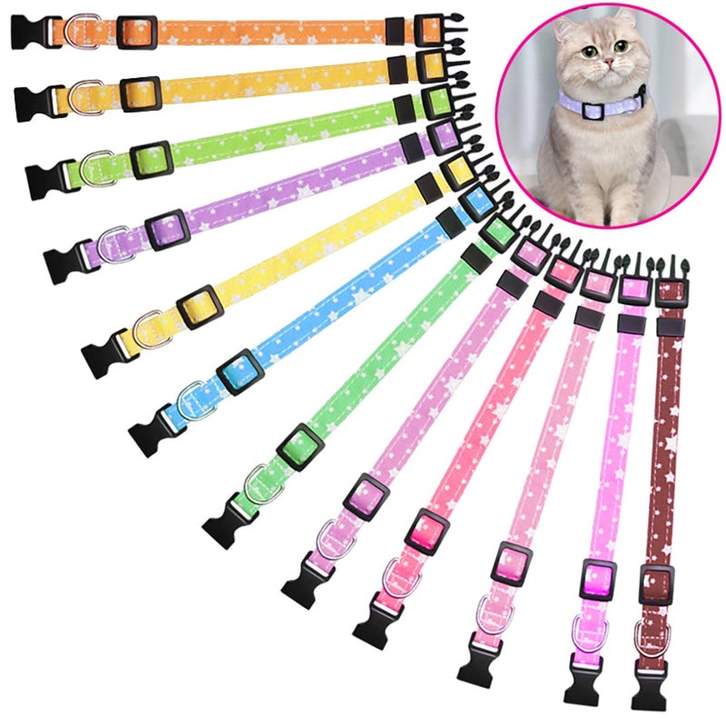 YOY 26 pcs/Set Soft Nylon Puppy Whelping ID Collars - Adjustable Litter Collar Reusable Washable Baby Dog ID Bands Pet Identification for Breeders, Neck 8" - 13" - Image 5